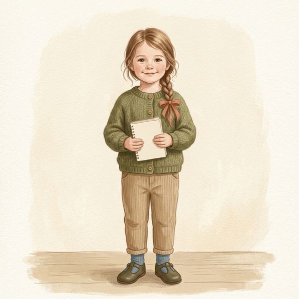 Соня, 5 лет — портрет